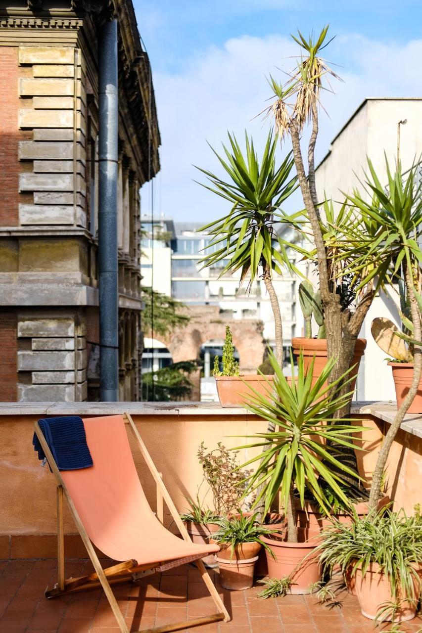 Spacious Apartment With Big Terrace At Colosseum Roma Ngoại thất bức ảnh